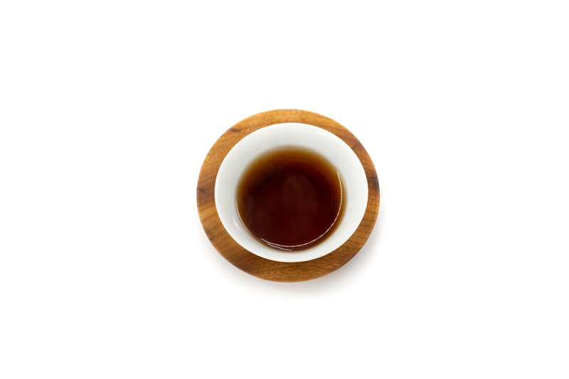 2007 Years Ripe Puerh Tea Cake Broad Leave, Kunming Factory - Yee On Tea Co.