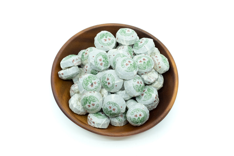 Mini Puerh Tea Cake, Ripe - Yee On Tea Co.